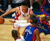nba姚明视频,巨人传奇的篮球征程